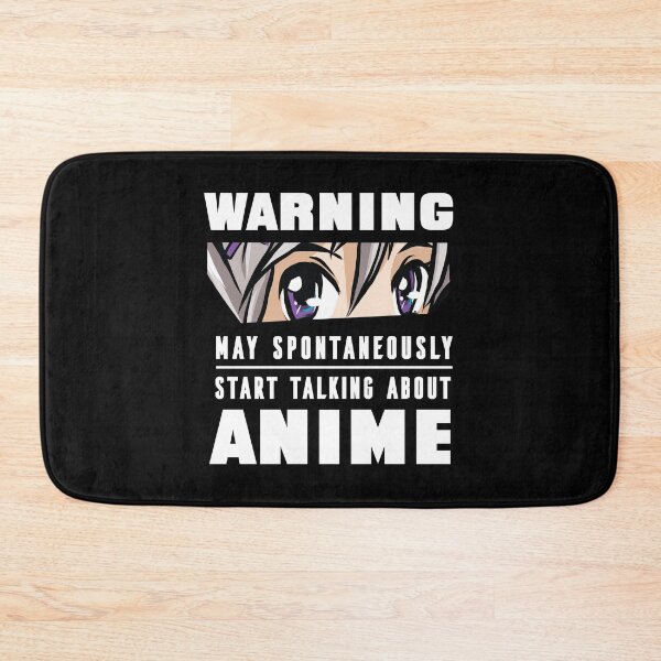 Item preview, Anime Manga Otaku Warning Quote Anime Meme designed and sold by Ofca.