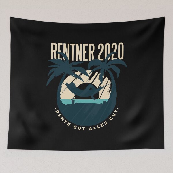 Artikelvorschau, Rente Gut Alles Gut Retro retirement entworfen und verkauft von Ofca.