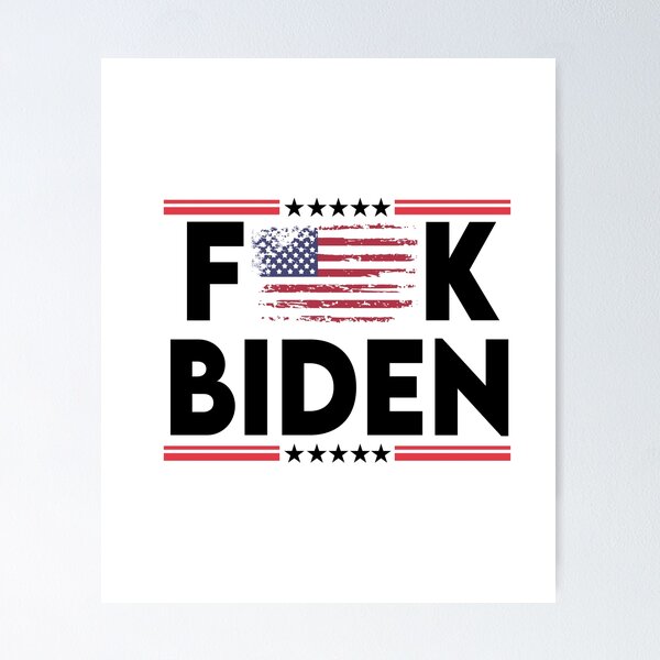 Item preview, FUCK BIDEN designed and sold by Heddar Badreddine.