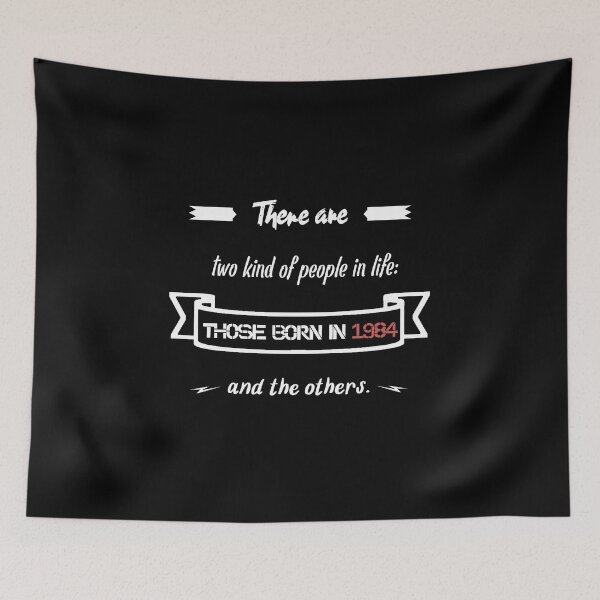 Item preview, People born in 1984... and others (English) designed and sold by 2Girls1Shirt.