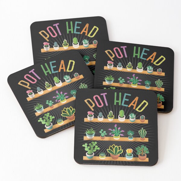 Item preview, Plant Lover and Gardener T-Shirt Pot Head Succulent designed and sold by Trendy Shirt.