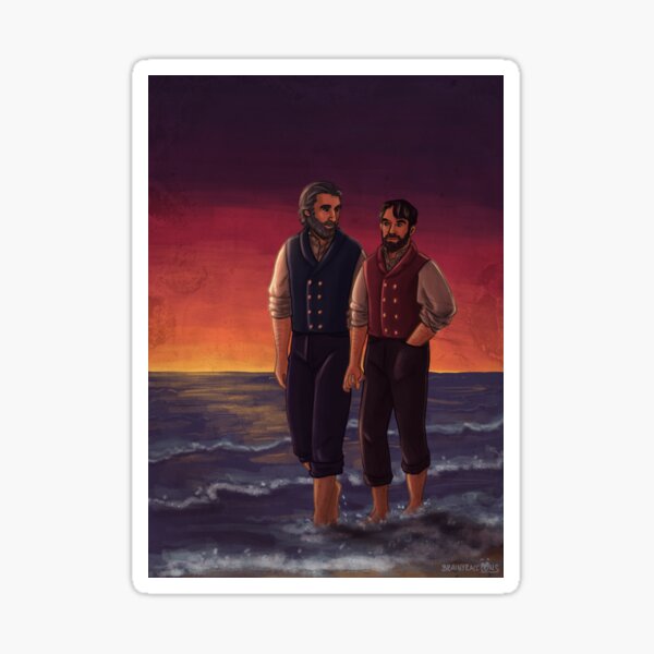 night walking Sticker