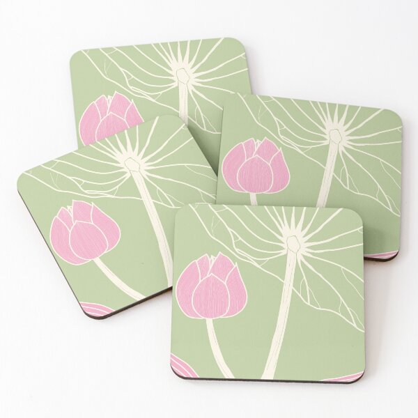 Item preview, Lotus botanical illustration  designed and sold by AubeGoulet.