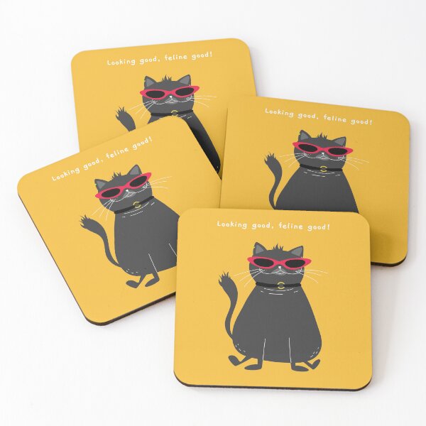 Item preview, Looking good, Feline good! designed and sold by I​ AM​ O.J.A ..