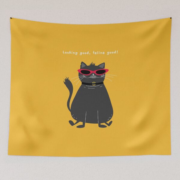 Item preview, Looking good, Feline good! designed and sold by I​ AM​ O.J.A ..