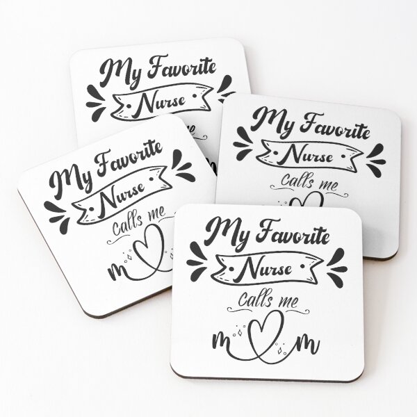 Item preview, My Favorite Nurse Calls Me Mom - Mother's Day Nurse Mom Gift designed and sold by KO-Design.