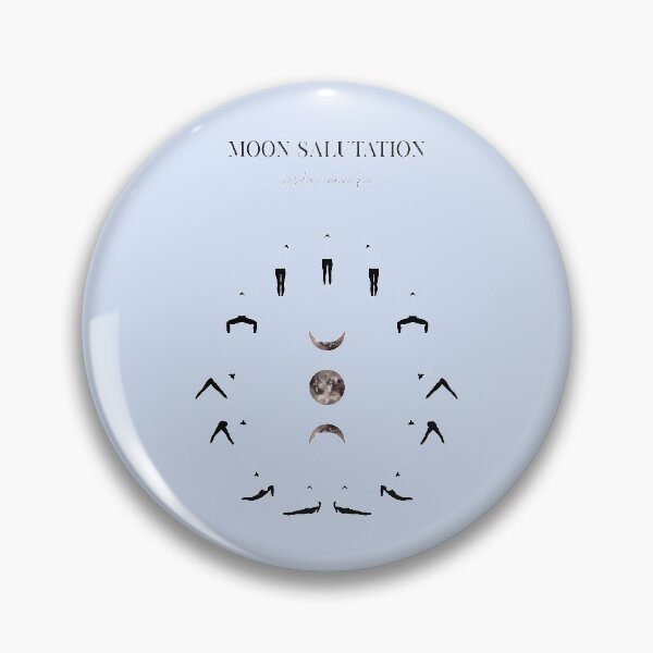 Item preview, Moon Salutation Yoga Sequence | Yoga Pose Sequence designed and sold by Sadhana Design Studio.