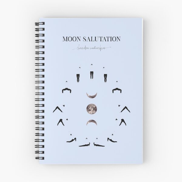 Artikelvorschau, Mondgruß Yoga Sequenz | Yoga Pose Sequenz entworfen und verkauft von Sadhana Design Studio.