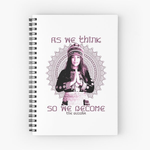Item preview, As We Think, So We Become, Buddhist Proverb, Mandala Design, The Buddha, Buddhism Gift designed and sold by Proverbial Wisdom Design.