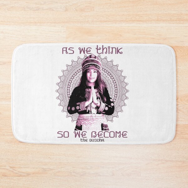 Item preview, As We Think, So We Become, Buddhist Proverb, Mandala Design, The Buddha, Buddhism Gift designed and sold by Proverbial Wisdom Design.