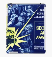 Secret agent fireball iPad Case/Skin