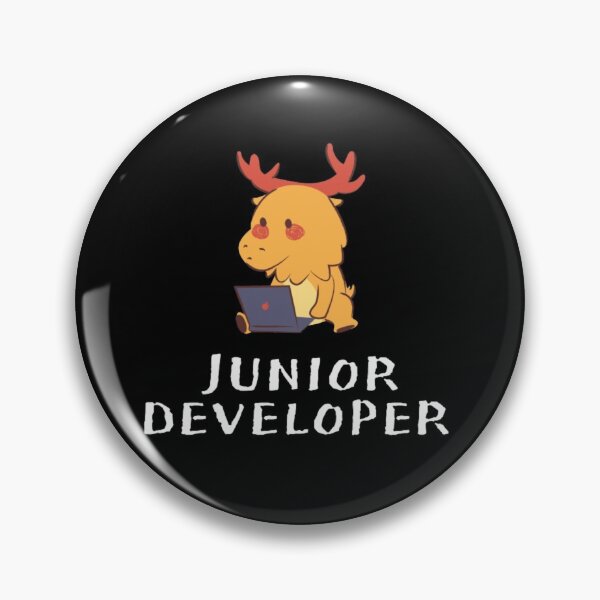 Item preview,  CUTE JUNIOR DEVELOPER(feat Deer) designed and sold by RedFlamenco.