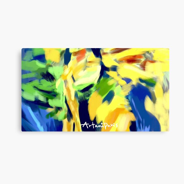 color me happy Canvas Print