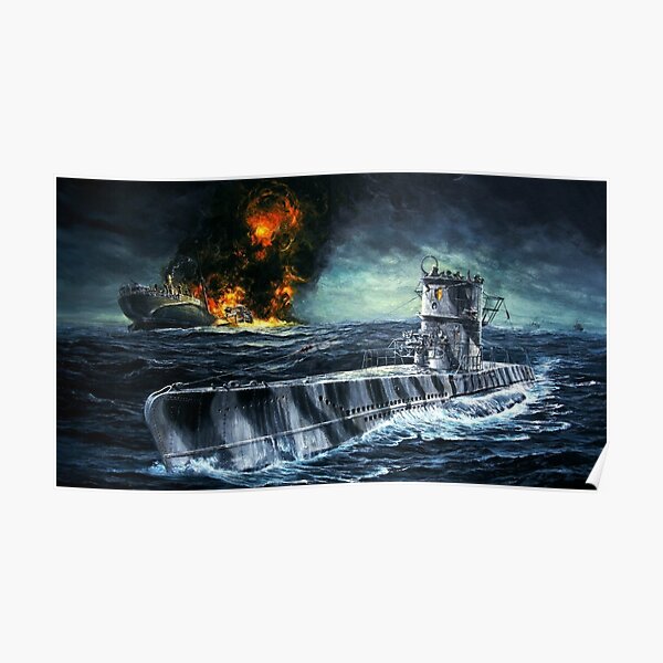 U Boat Wall Art Redbubble