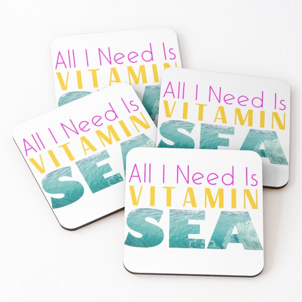Item preview, All I Need is Vitamin Sea designed and sold by keyword1.