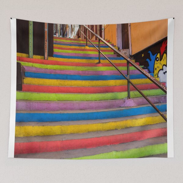 Item preview, Stairs of Valparaiso designed and sold by Dave Hare Photography.