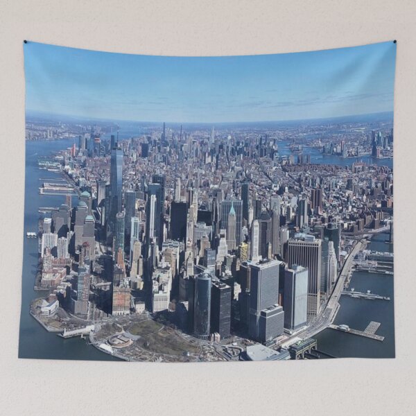 Item preview, Drone View of New York designed and sold by Bruno Beach.