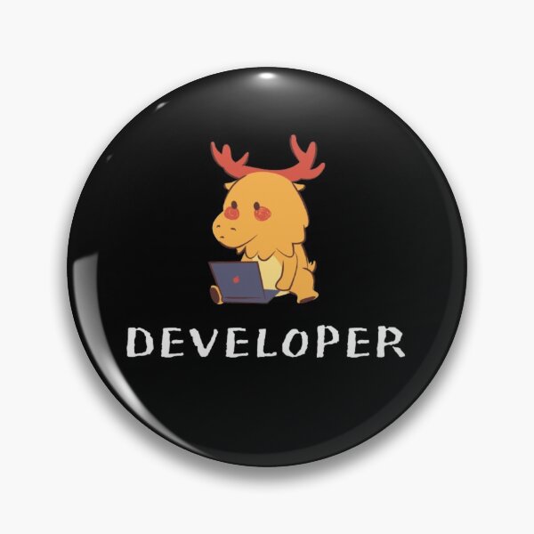 Artikelvorschau, CUTE DEVELOPER (feat Deer) entworfen und verkauft von RedFlamenco.