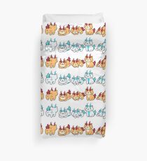 Neko Atsume Yokai Watch - Komajiro Komasan Duvet Cover