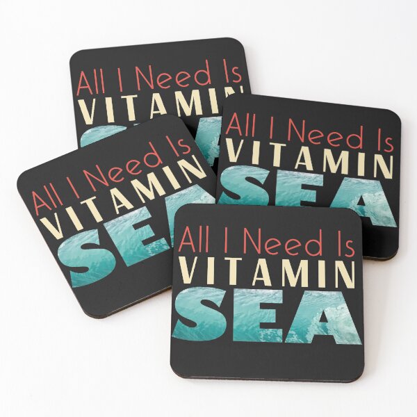 Item preview, All I Need is Vitamin Sea designed and sold by keyword1.