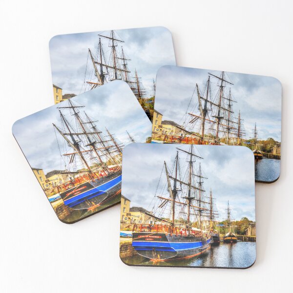 Item preview, Charlestown Tall Ship Harbor, Cornwall, UK designed and sold by Paul Thompson Photography.