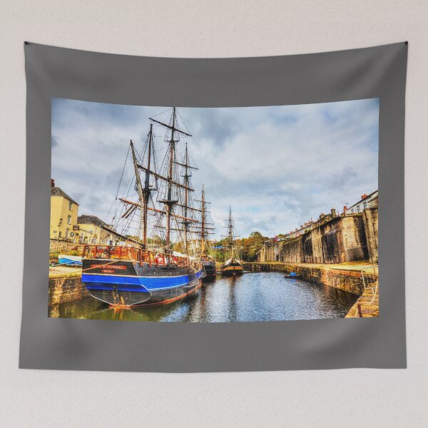 Item preview, Charlestown Tall Ship Harbor, Cornwall, UK designed and sold by Paul Thompson Photography.