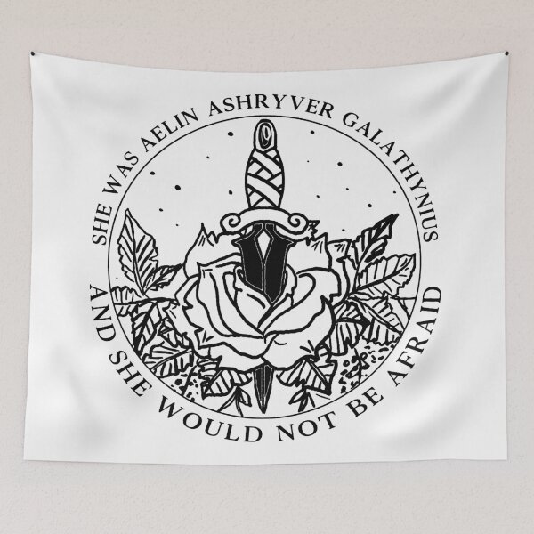 Item preview, Aelin Galathynius - Throne of Glass Quote designed and sold by CrescntDesigns.