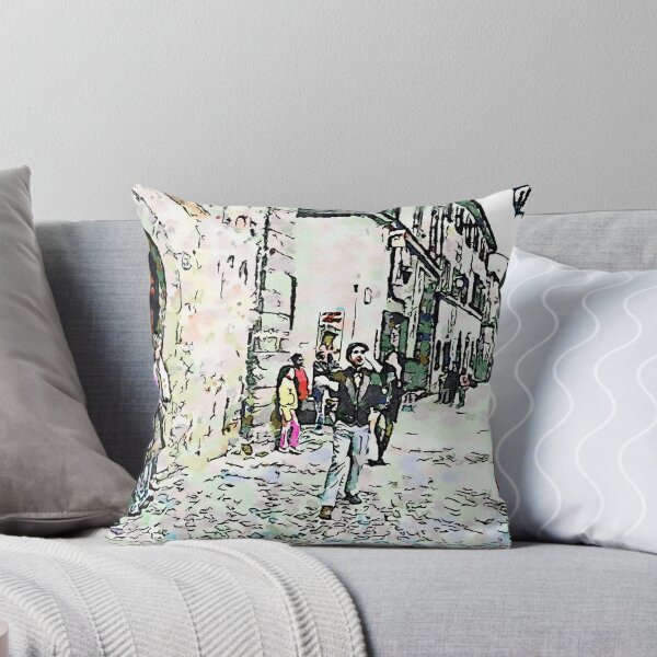 Item preview, Barbarano Romano: children and acrobats in the street designed and sold by Giuseppe Cocco.