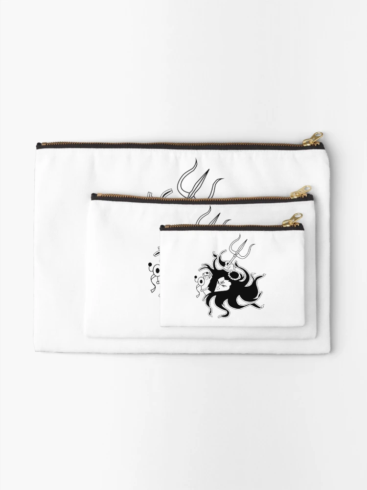 Thumbnail 2 of 4, Zipper Pouch, Lord Shiva designed and sold by RaaVeeDesign.