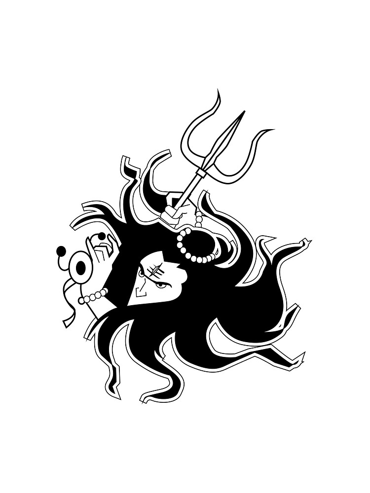 Thumbnail 3 of 3, Scarf, Lord Shiva designed and sold by RaaVeeDesign.