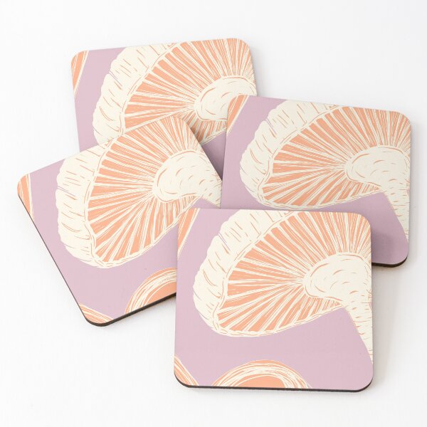 Item preview, Minimalist Fungi illustration - pink designed and sold by AubeGoulet.