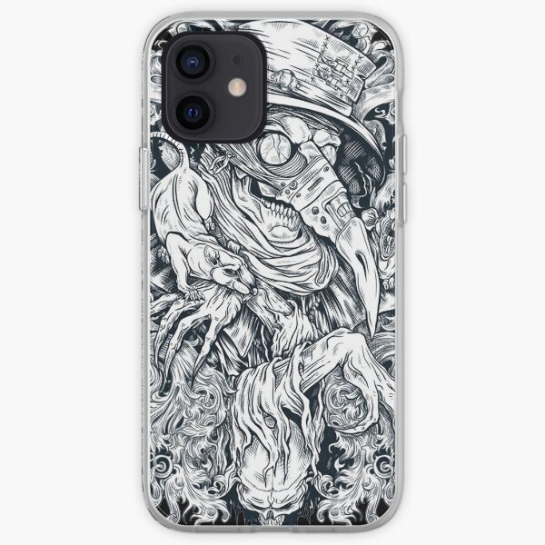 La mort noire Coque souple iPhone