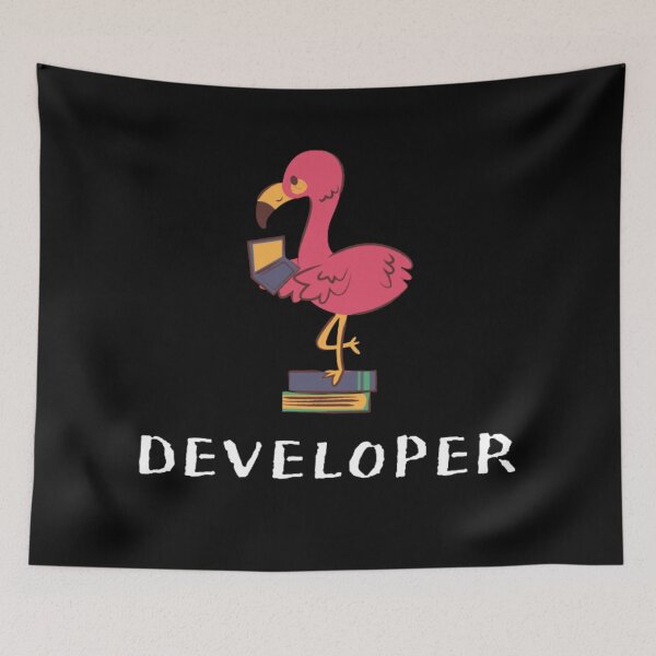 Item preview, CUTE  DEVELOPER(feat Flamingo) designed and sold by RedFlamenco.