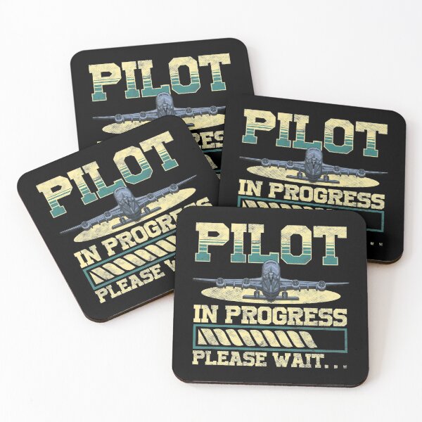 Item preview, Funny Pilot In Progress Please Wait Airplane Pilot designed and sold by perfectpresents.