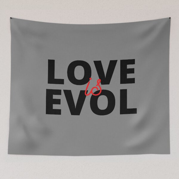 Item preview, Love is Evol - Evol Love designed and sold by Oh-Marsha.