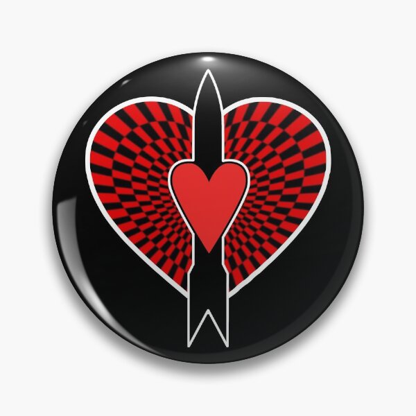 Item preview, Love And Rockets - Hearts And Warheads. designed and sold by OriginalDP.