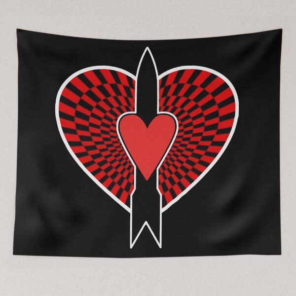 Item preview, Love And Rockets - Hearts And Warheads. designed and sold by OriginalDP.