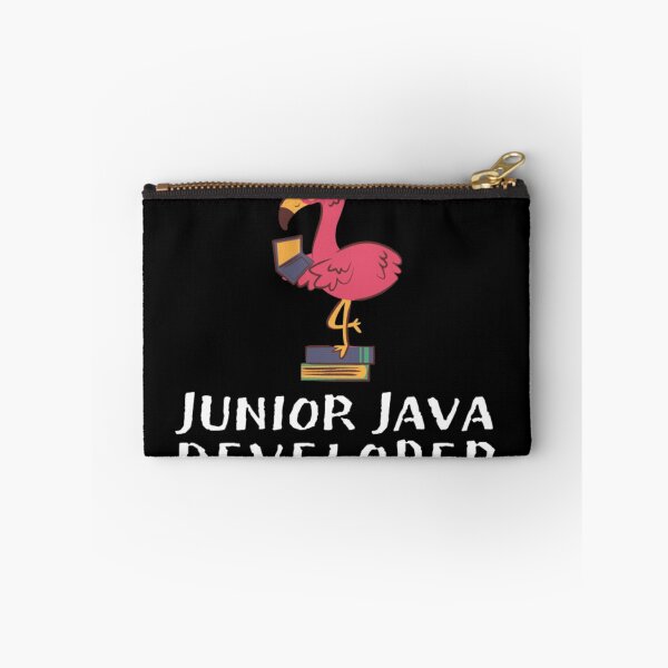 Item preview, CUTE JUNIOR JAVA DEVELOPER(feat Flamingo) designed and sold by RedFlamenco.