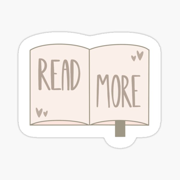 Read More Books Sticker