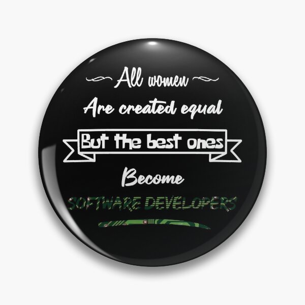 Item preview, The best women become software developers designed and sold by 2Girls1Shirt.