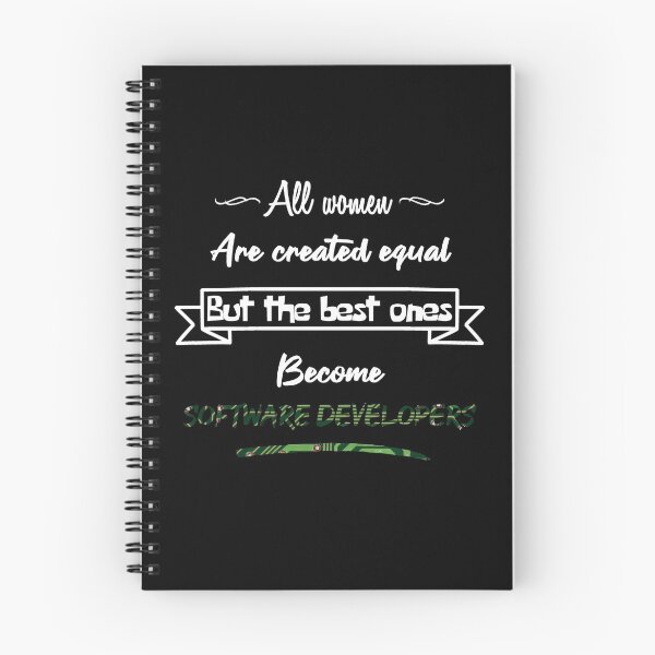 Item preview, The best women become software developers designed and sold by 2Girls1Shirt.
