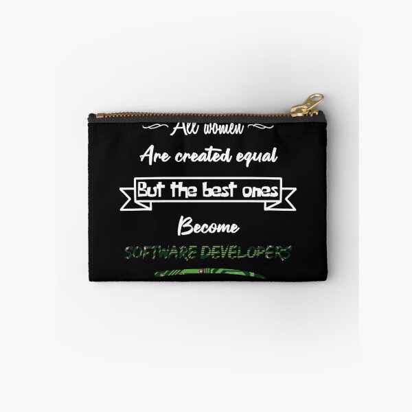 Item preview, The best women become software developers designed and sold by 2Girls1Shirt.