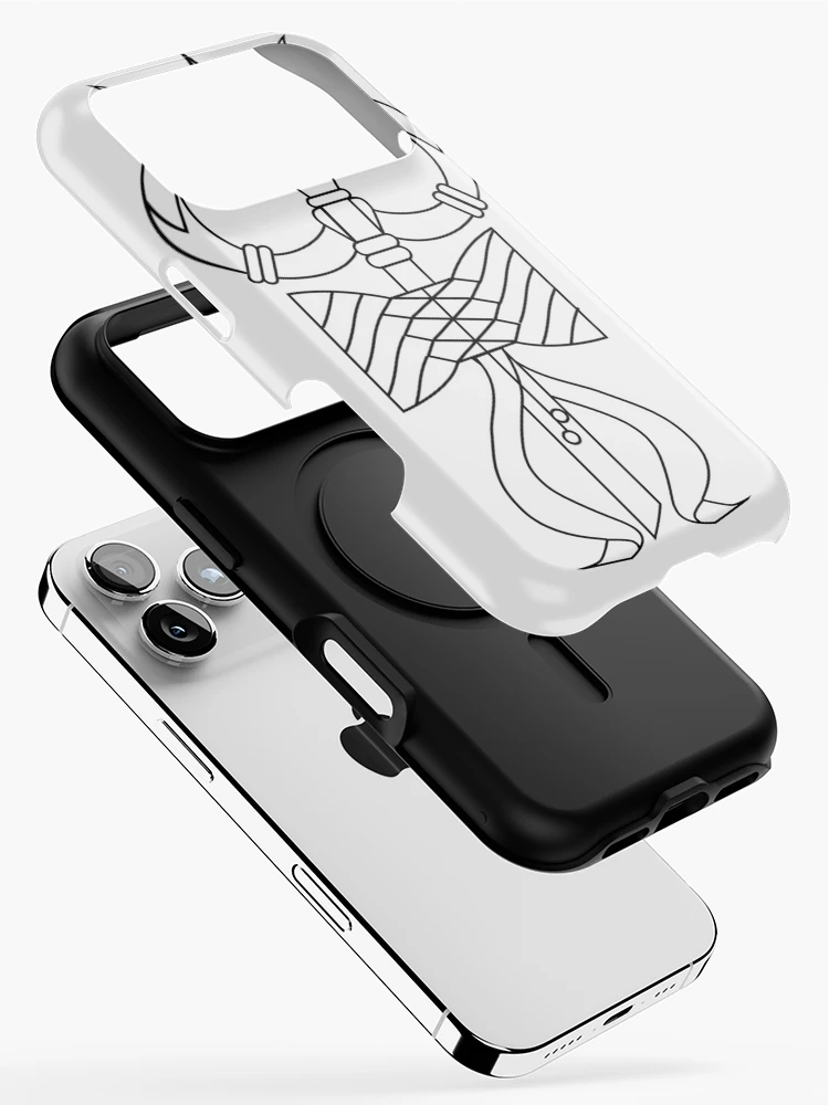 Thumbnail 2 of 4, iPhone Case, Trishul designed and sold by RaaVeeDesign.