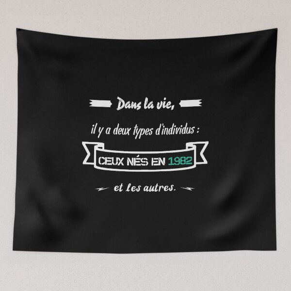 Item preview, People born in 1982... and the others (French) designed and sold by 2Girls1Shirt.