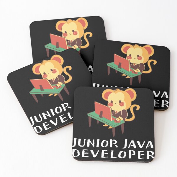 Item preview, CUTE JAVA DEVELOPER(feat mouse) designed and sold by RedFlamenco.