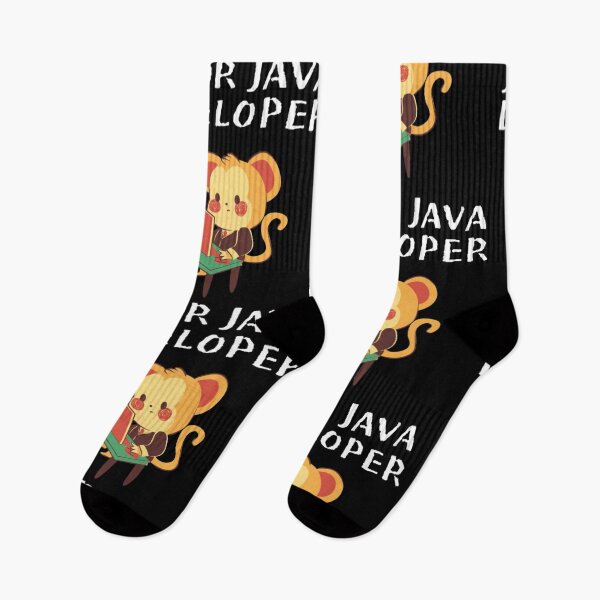 Item preview, CUTE JAVA DEVELOPER(feat mouse) designed and sold by RedFlamenco.