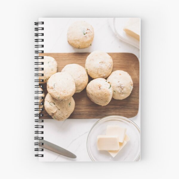 Item preview, Cheddar Cheese Ham Scones Muffins, Food Photography Print, Restaurant Cuisine Art Print, Kitchen Print, Flat Lay Wall Art designed and sold by radub85.