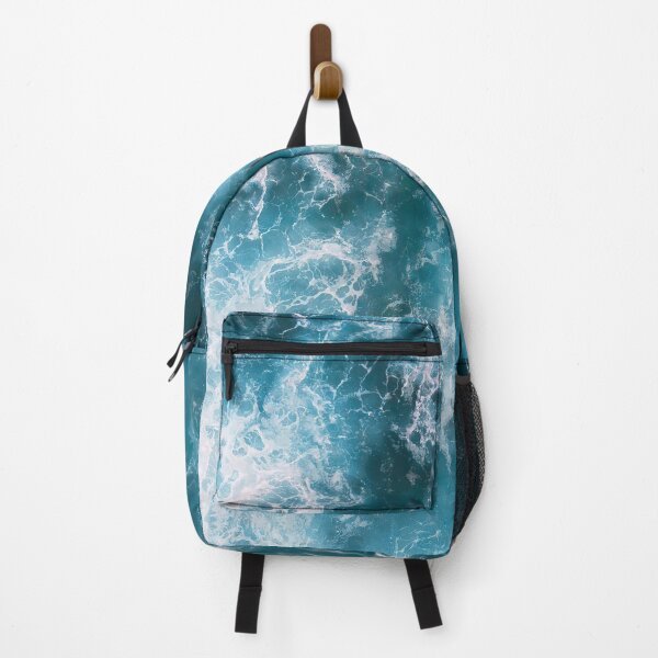 Item preview, Blue foaming waves in North Beach in Nazare, Portugal designed and sold by fahadabu.
