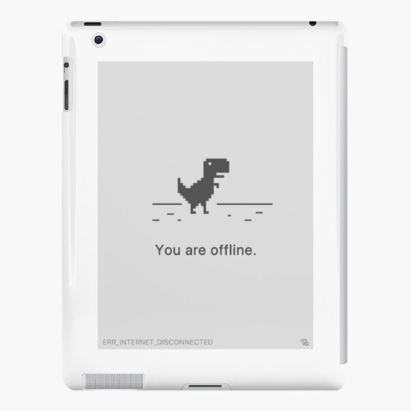 Offline T-Rex Game - Google Dino Run iPad Case & Skin for Sale by