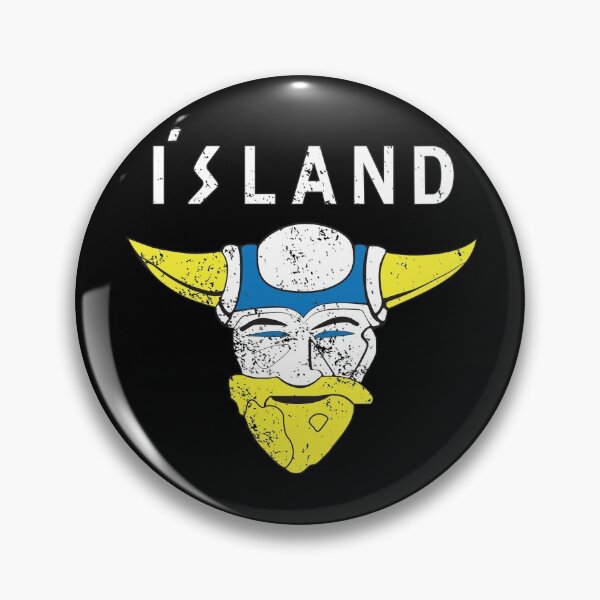 Item preview, Team Iceland Distressed Logo - The Mighty Ducks Hockey Team - The Bad Guys - The Dentist - GUNNER STAHL - TRIPLE DEKE designed and sold by SolissDesigns.
